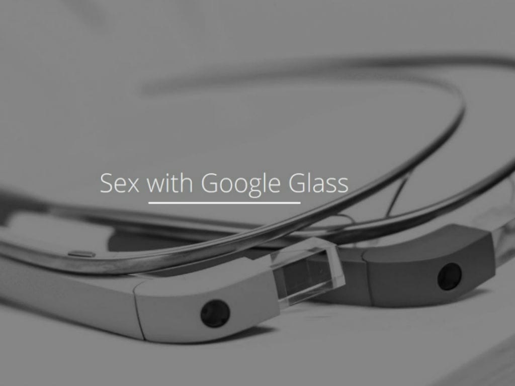 Sexo com Gloogle Glass (Reprodução)