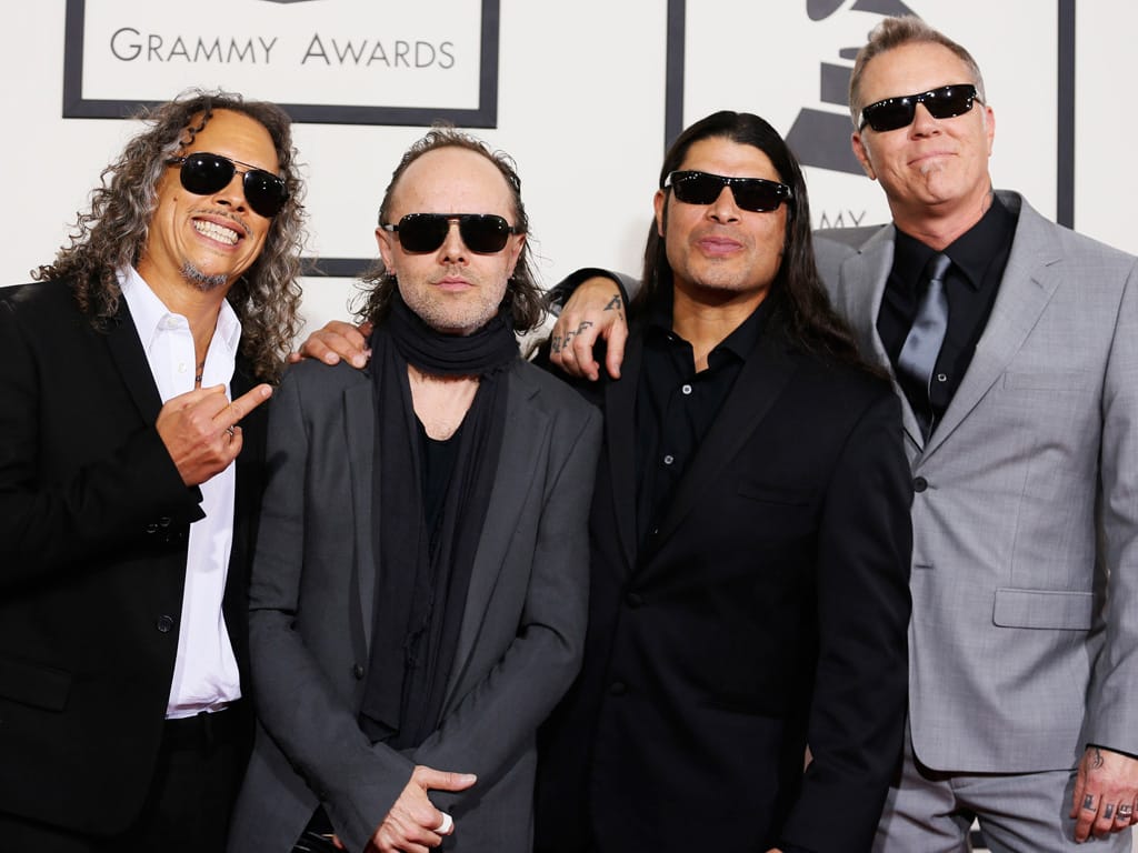 Metallica na 56ª gala dos Grammy Awards (Reuters)