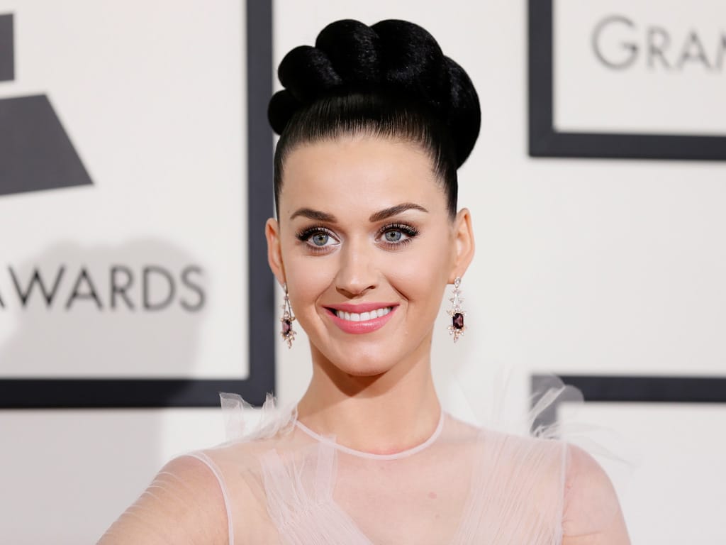 Katy Perry na 56ª gala dos Grammy Awards (Reuters)