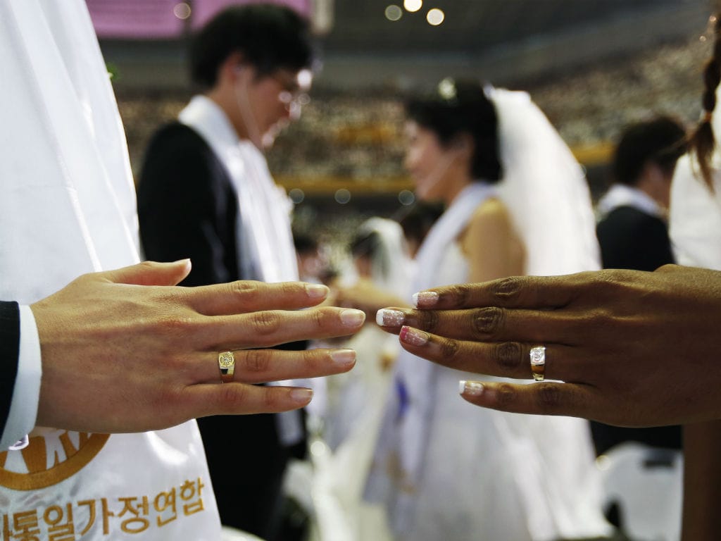 Casamento em massa na Coreia do Sul (REUTERS)