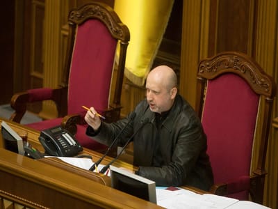 Turchynov nomeado presidente interino da Ucrânia - TVI