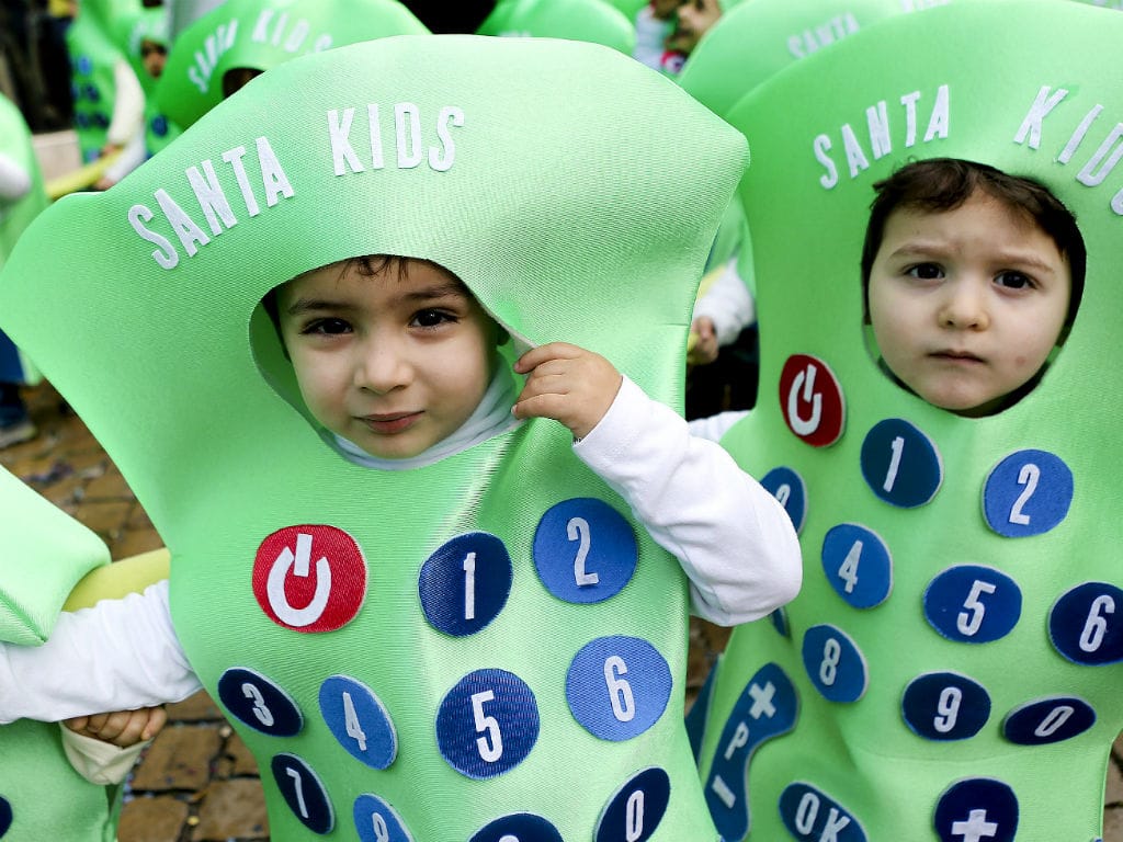 Torres Vedras: crianças já brincam ao Carnaval (Lusa)