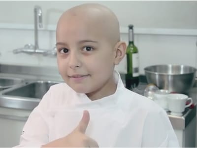 Menino com leucemia criou programa de culinária - TVI