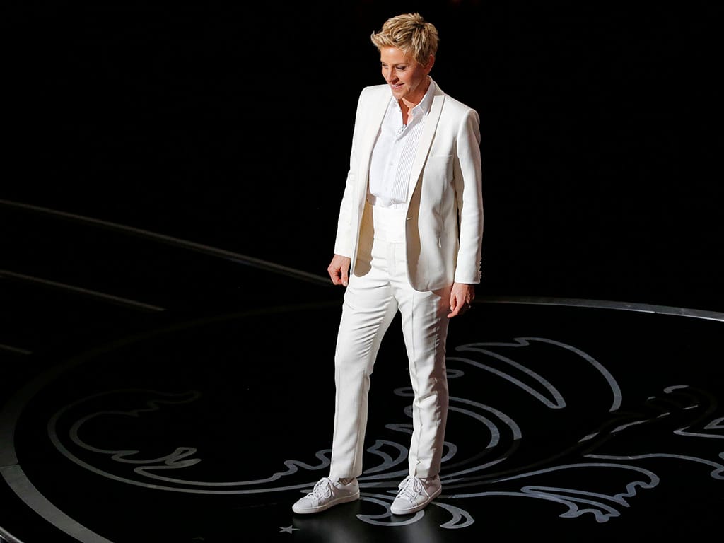 Ellen Degeneres na Cerimónia dos Óscares 2014 (REUTERS)