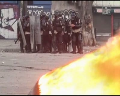 Guerra urbana nos arredores de Caracas - TVI
