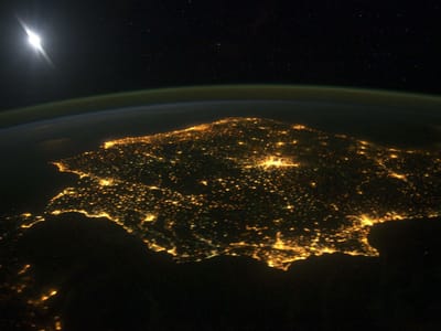 Foto impressionante de Portugal e Espanha - TVI