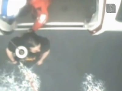 Veja as imagens do resgate dos sobreviventes de «Mar Nosso» - TVI