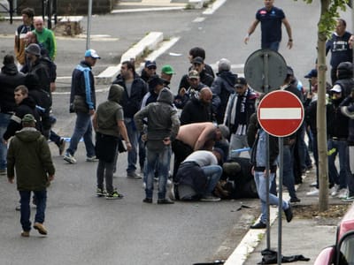 Itália: adepto da Roma condenado a 26 anos de prisão - TVI