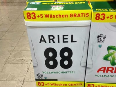 Embalagens de detergente com código neonazi retiradas do mercado - TVI
