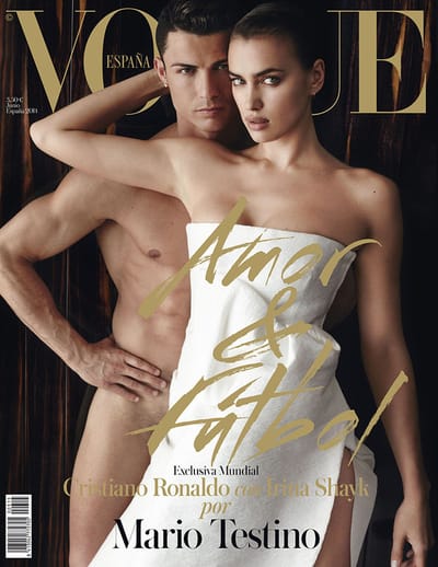 Cristiano Ronaldo nu ao lado de Irina Shayk - TVI
