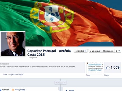 António Costa já mexe nas redes sociais - TVI