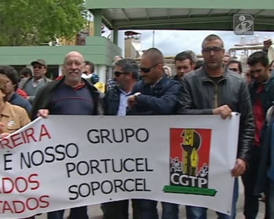 Trabalhadores da Soporcel desconvocam segundo período de greve - TVI
