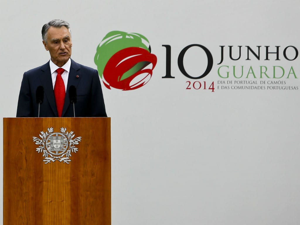 Cavaco Silva durante discurso do 10 de Junho (Lusa/Paulo Novais)