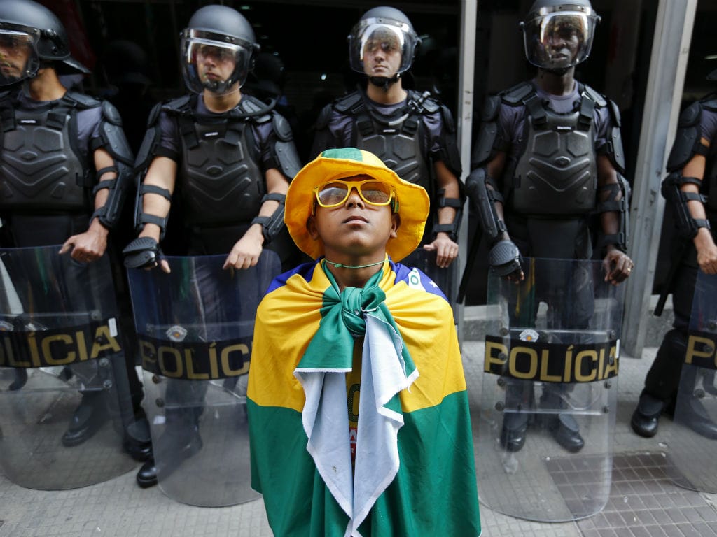Protestos no Brasil (Reuters)