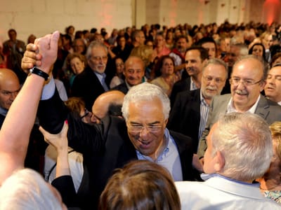 António Costa quer lutar por uma maioria absoluta - TVI