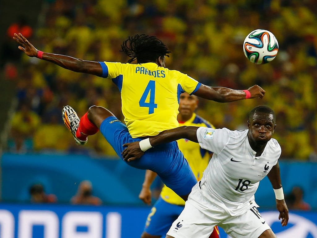Equador vs. França (Reuters)