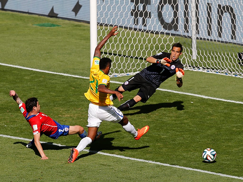 Brasil vs Chile (Reuters)