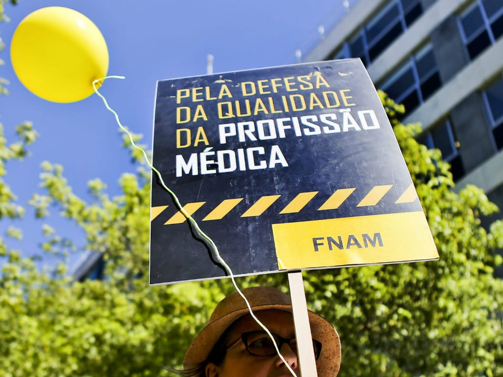 Greve dos Médicos em Lisboa [Lusa]