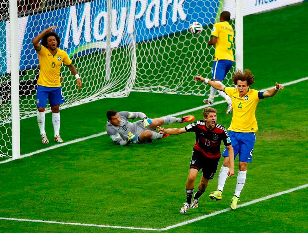 Brasil - Alemanha (Foto: Reuters)