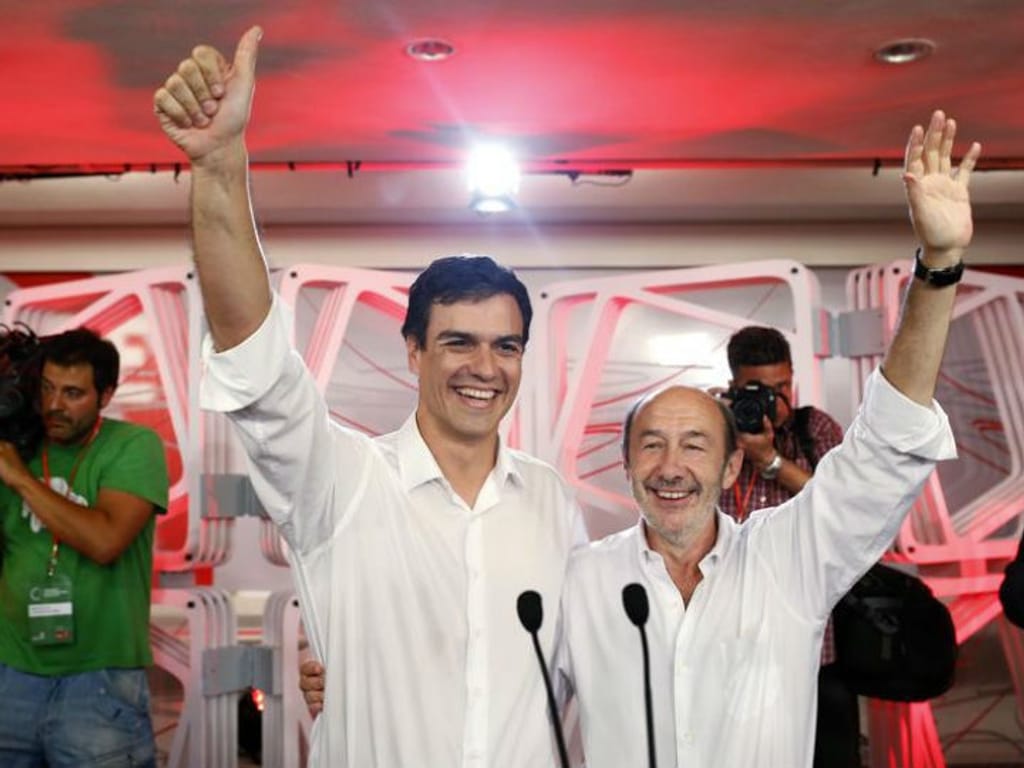 Pedro Sanchez vence eleições no PSOE [Reuters]