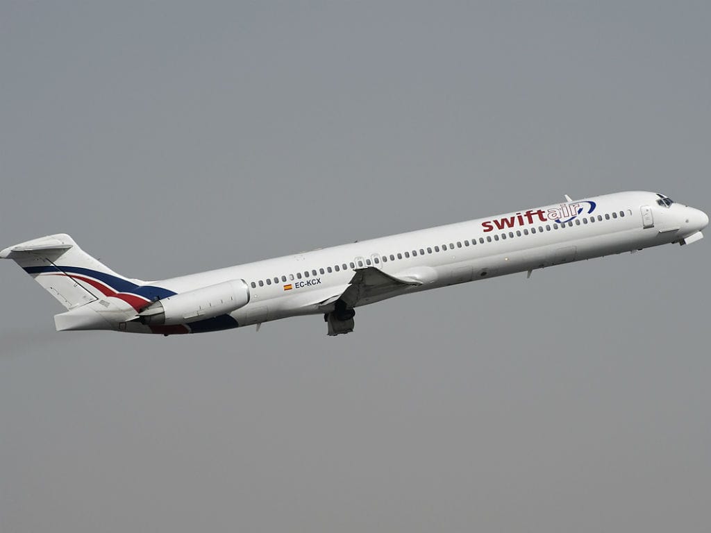 MD83 da SwiftAir (Foto: planespotters.net)