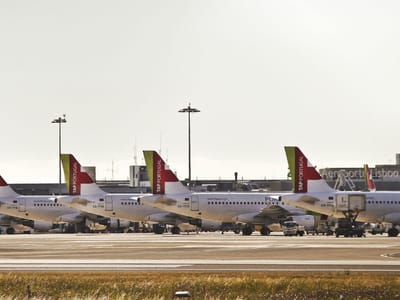 Greve dos trabalhadores da vigilância não afetou voos nos aeroportos - TVI