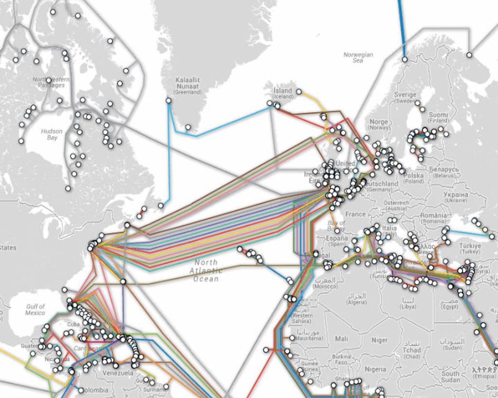 Novo cabo submarino vai permitir uma grande velocidade da Internet