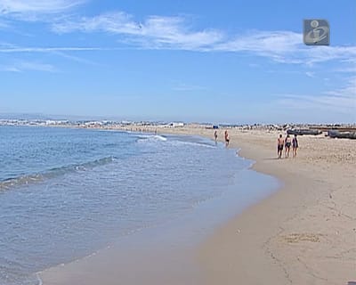 Reposição de areias na Caparica só poderia ser feita no verão - TVI