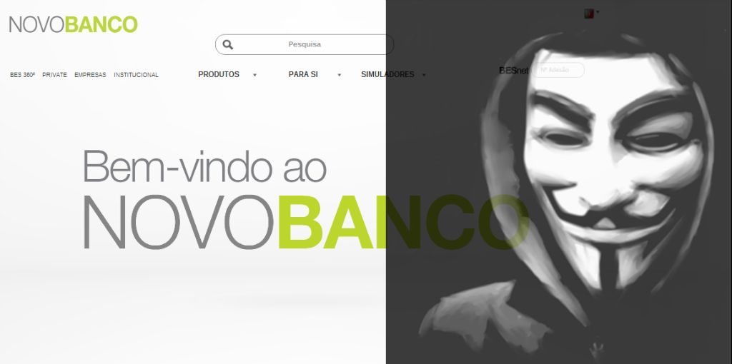 Hackers portugueses voltam a atacar banca e governo [Produção/Facebook/OutsideTheLaw]