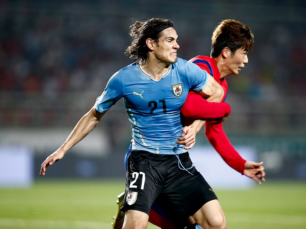 Coreia do Sul vs Uruguai (EPA)