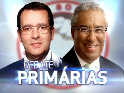 #TVIdebatePS: Judite Sousa modera debate entre Seguro e Costa - TVI