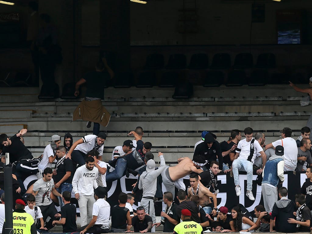 Incidentes no V. Guimarães-FC Porto (Lusa)