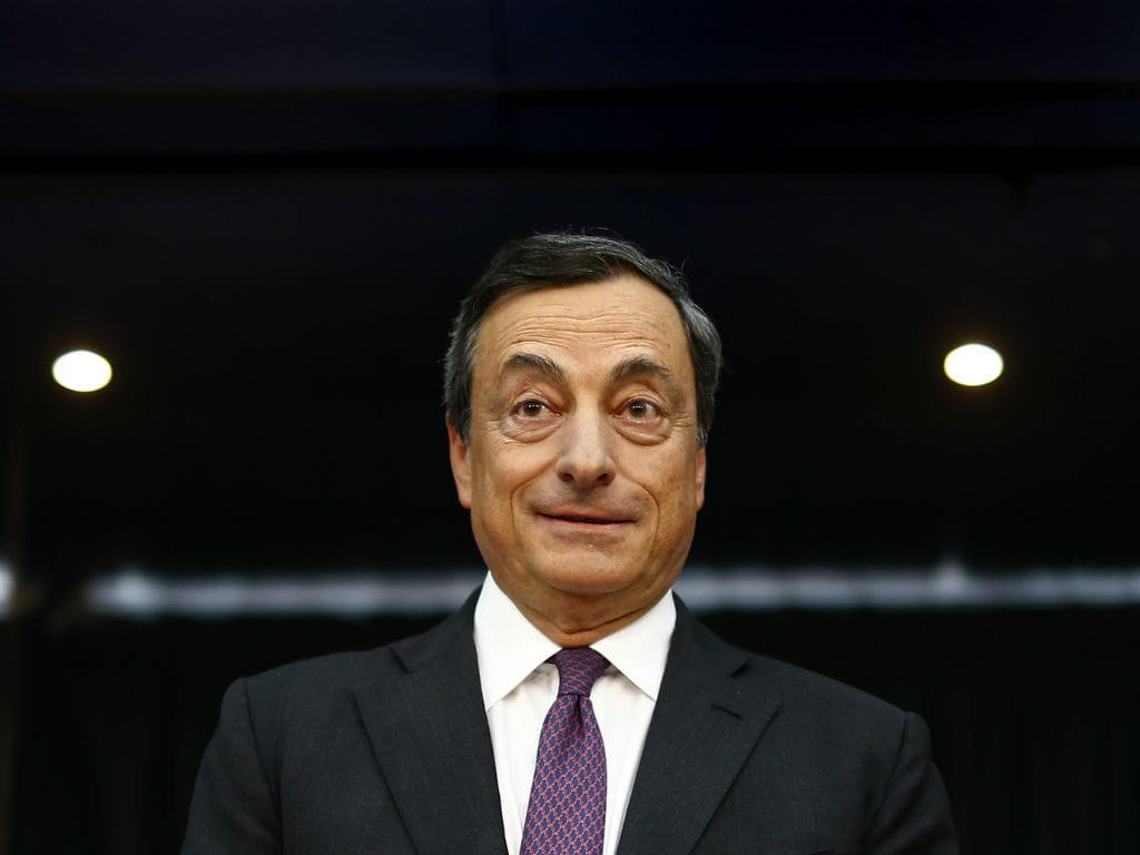Mario Draghi, BCE [Reuters]
