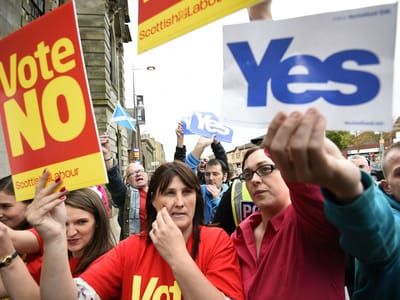 Escócia: sondagem dá vitória ao «não» - TVI
