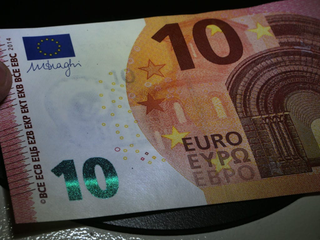 Nova nota de 10 euros [Foto: Lusa]