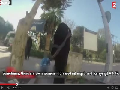 Cidade dominada pelos jihadistas filmada por estudante - TVI
