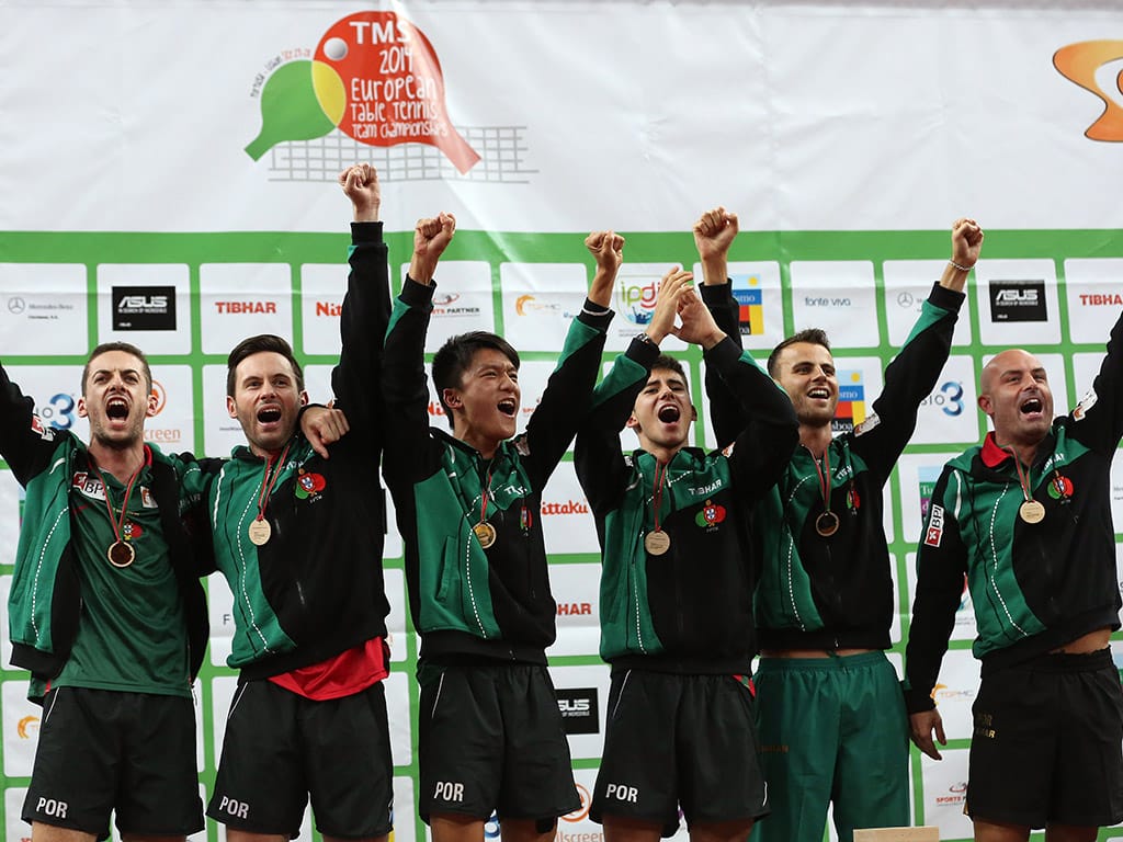 Portugal ganha o campoenato da europa de ténis de mesa (Lusa)