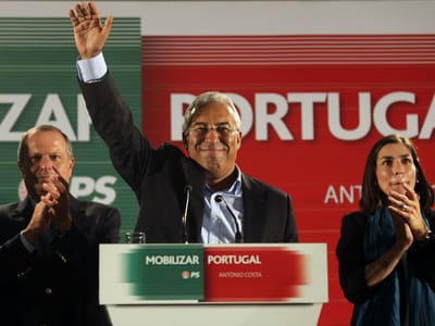 Costa: «É o primeiro dia de uma nova maioria de Governo» - TVI