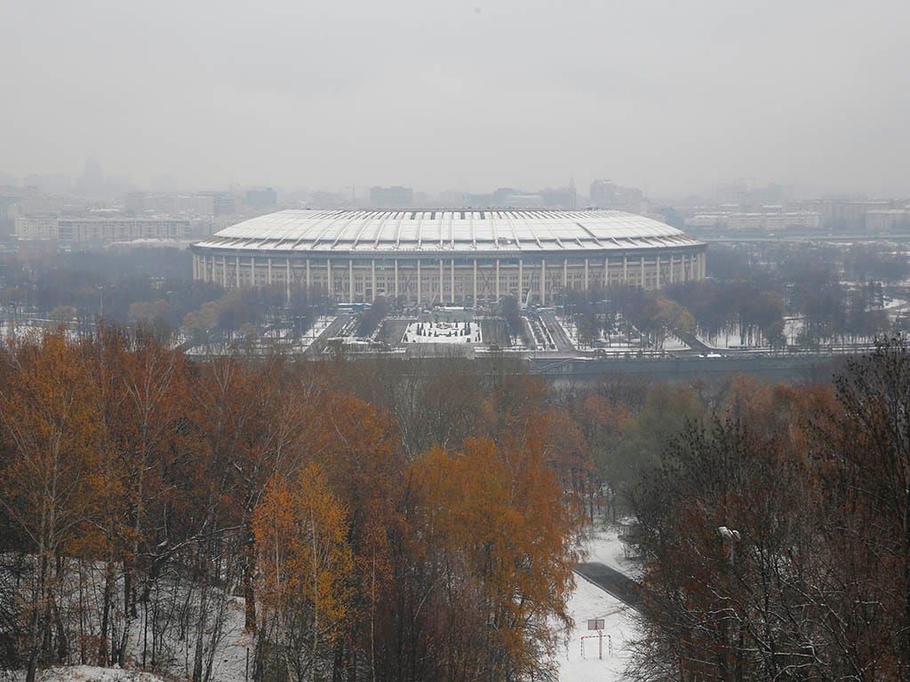 Luzhniki: as obras no palco da final do Mundial 2018 (Reuters)