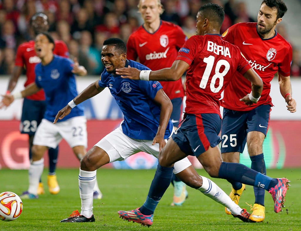Lille vs Everton (REUTERS)