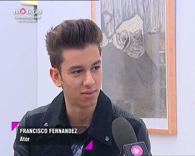 Francisco Fernandez estreou-se muito cedo na Ficção da TVI - TVI