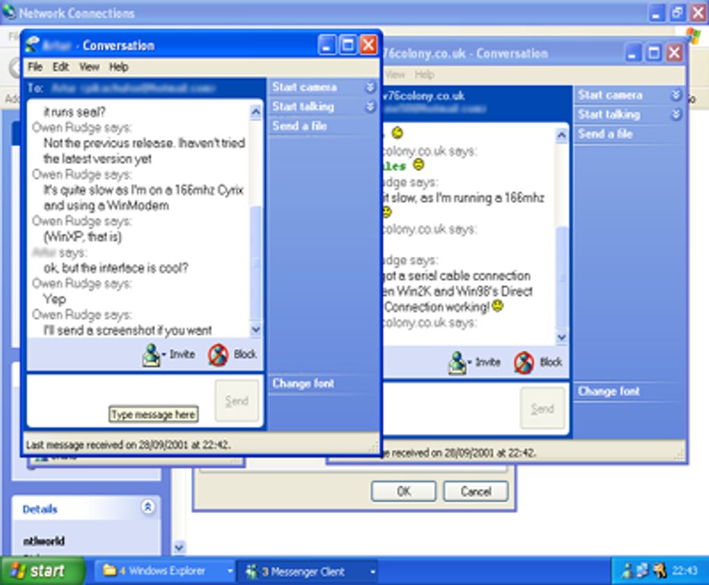 MSN Messenger - programa de mensagens instantâneas