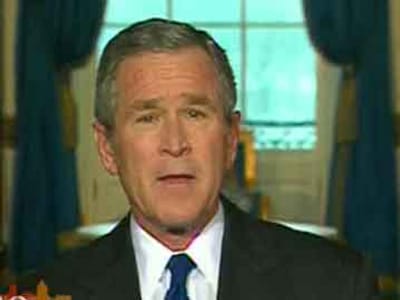 Bush apresenta programa do segundo mandato - TVI
