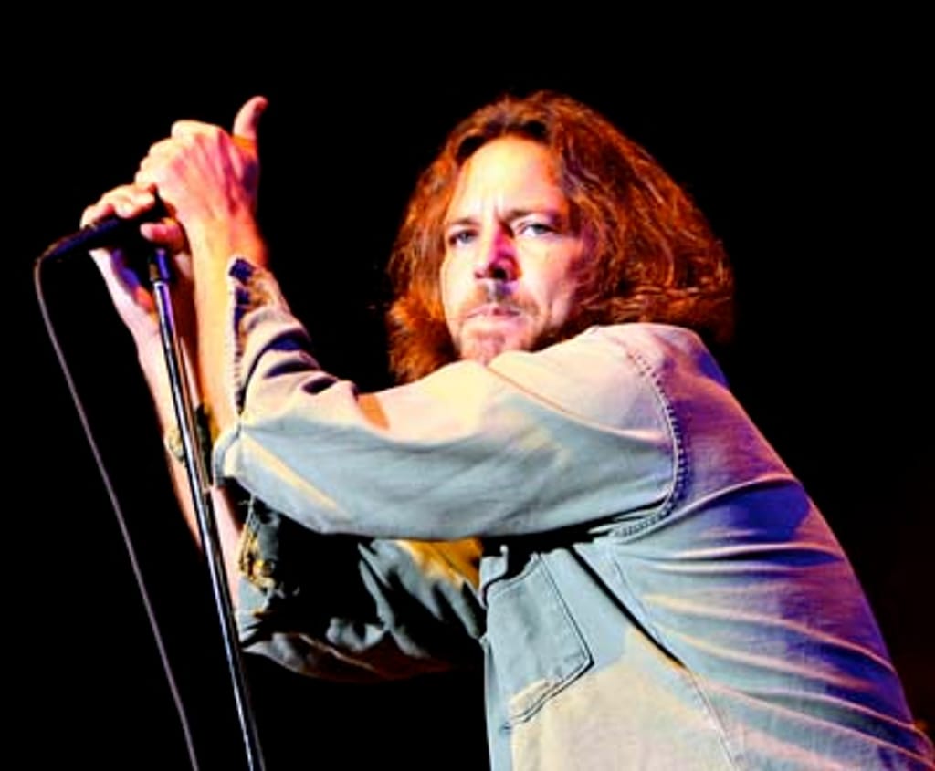 Pearl Jam no Pavilhão Atlântico (Foto de Manuel Lino)