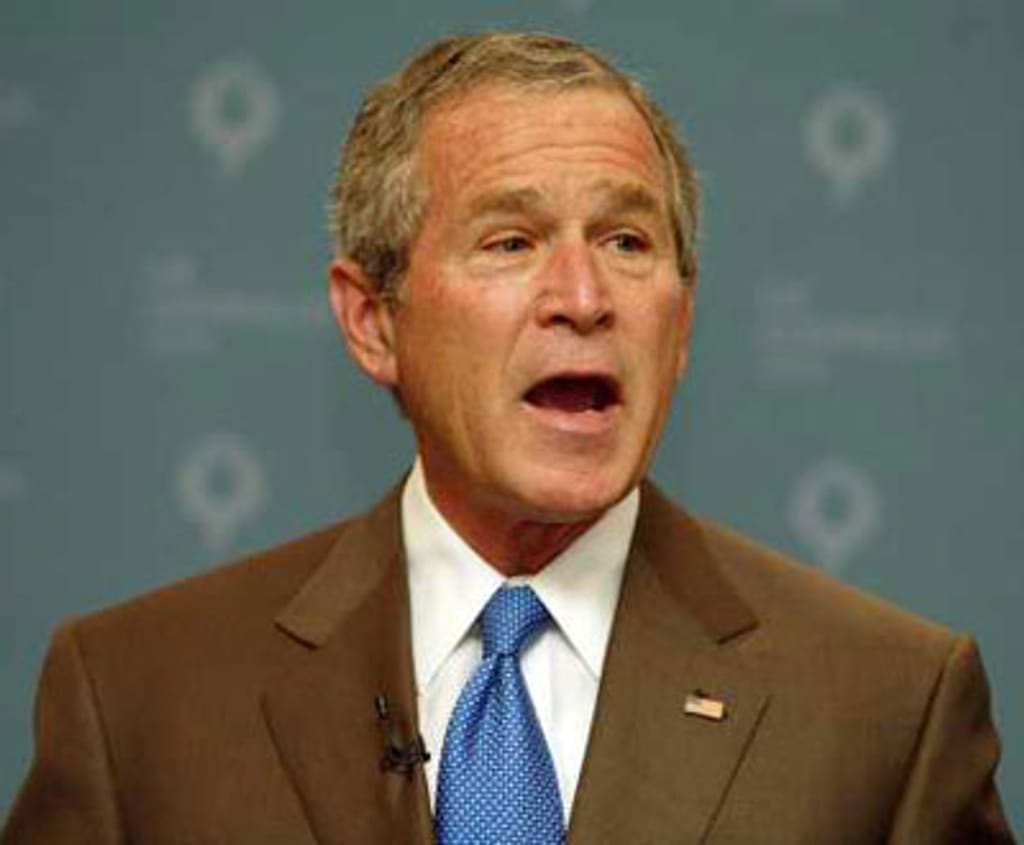 George W. Bush  na cimeira do G8