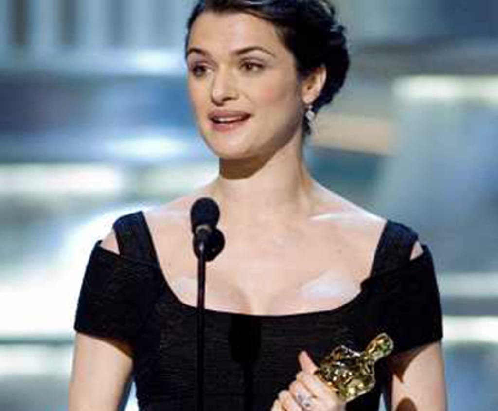 Rachel Weisz, vencedora do oscar para melhor actriz secundária