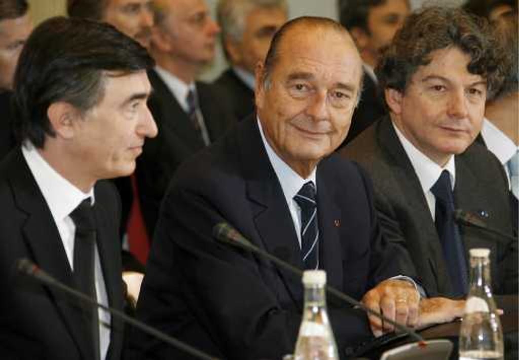 Jacques Chirac na Conferência de Paris (Alan Aubert/EPA/Lusa)