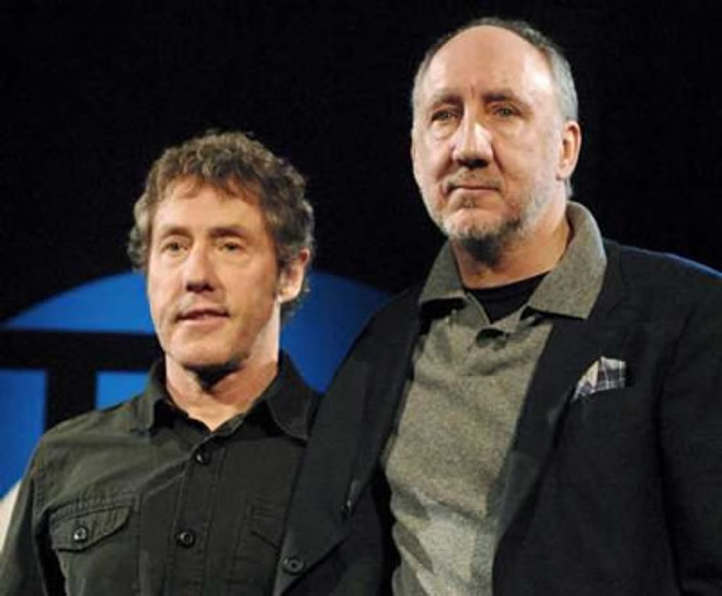 Roger Daltrey e Pete Townshend, The Who (foto Lusa)