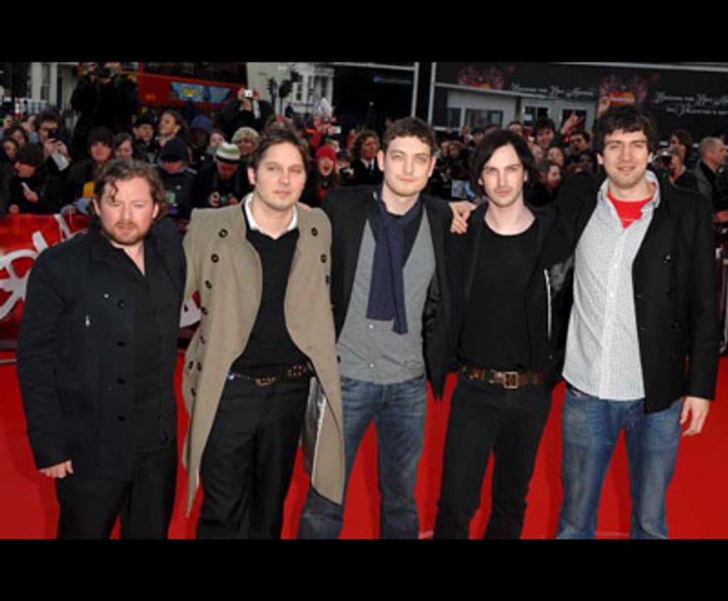 Snow Patrol nos Brit Awards 2007 (foto Lusa)