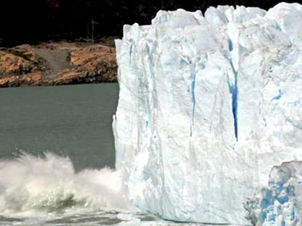 Glaciar na Argentina